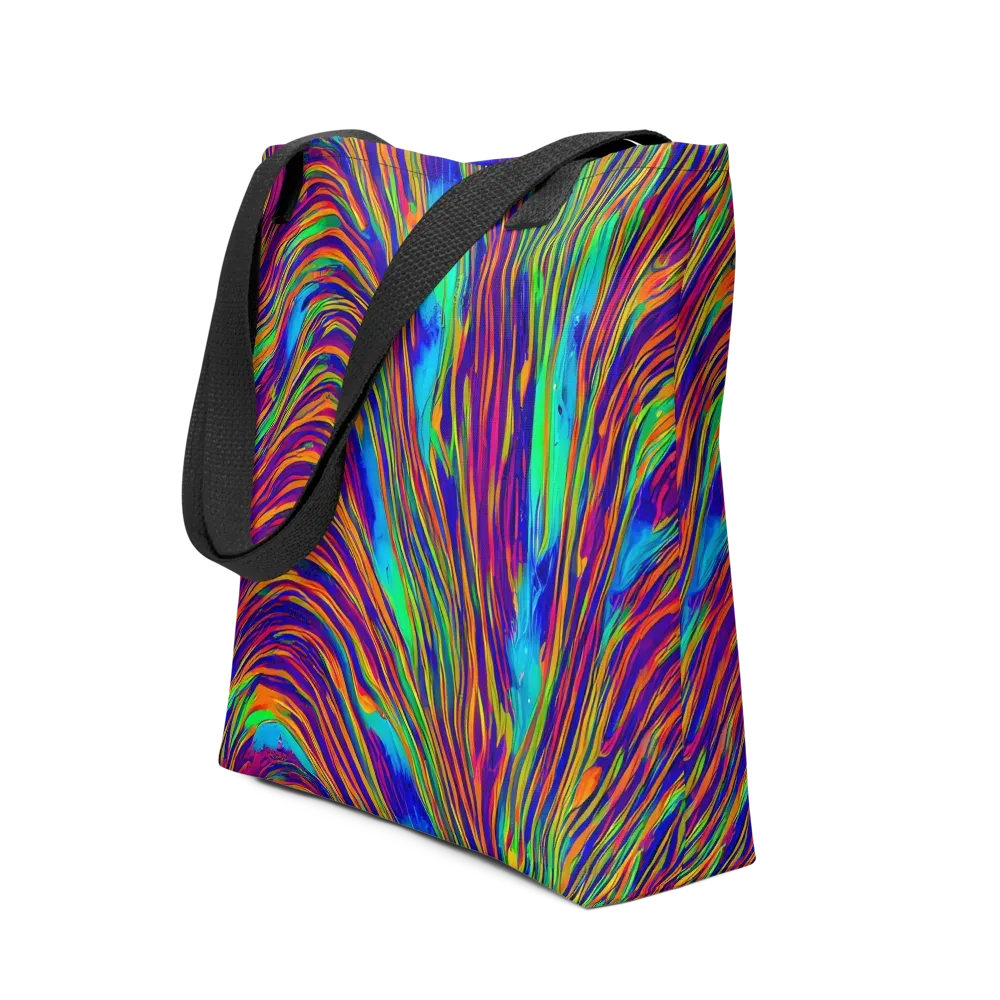 Lux Waves on Tote Bag — Front