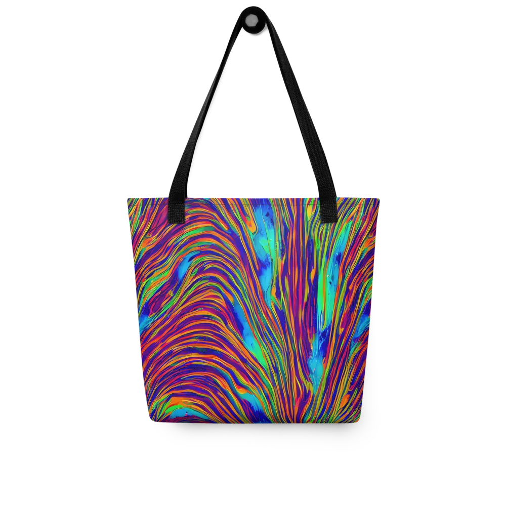 Lux Waves on Tote Bag — Front