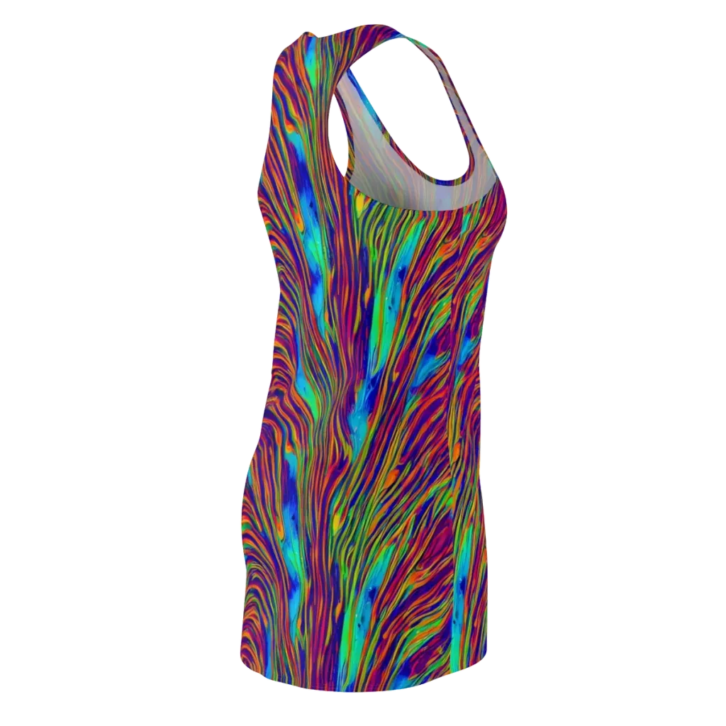 Lux Waves on Racerback Dress — Back Side