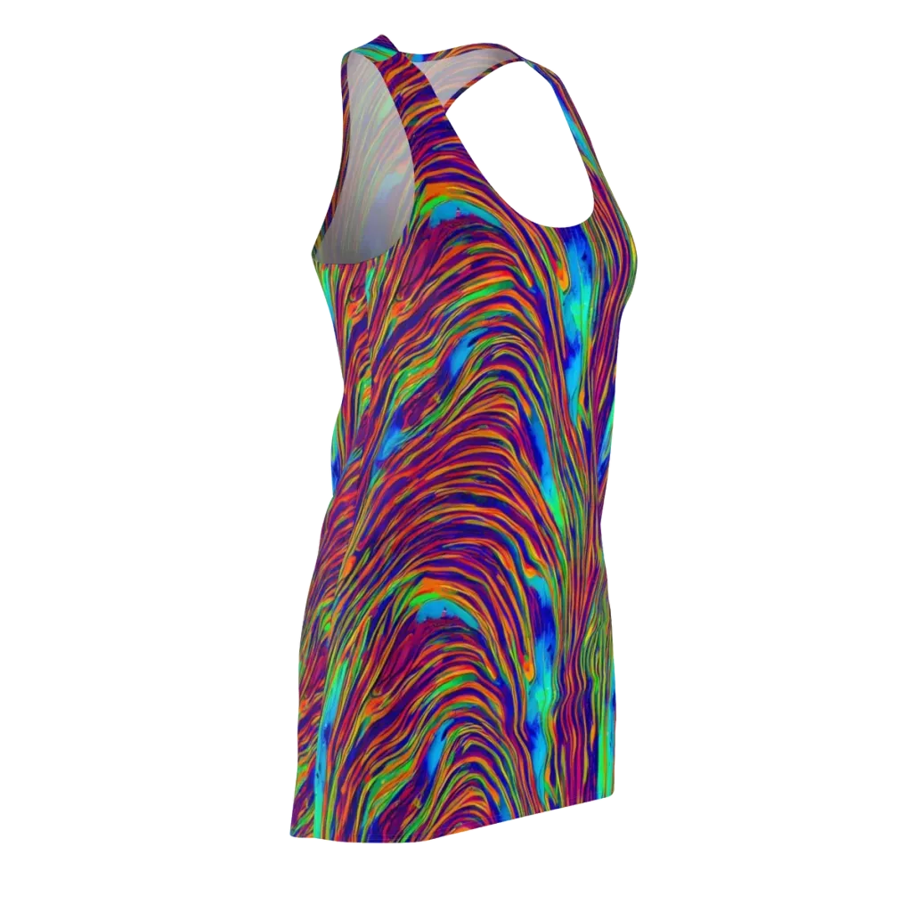 Lux Waves on Racerback Dress — Front Side