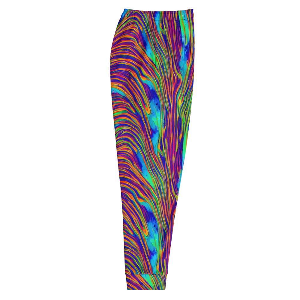 Lux Waves on Men's Joggers — Right