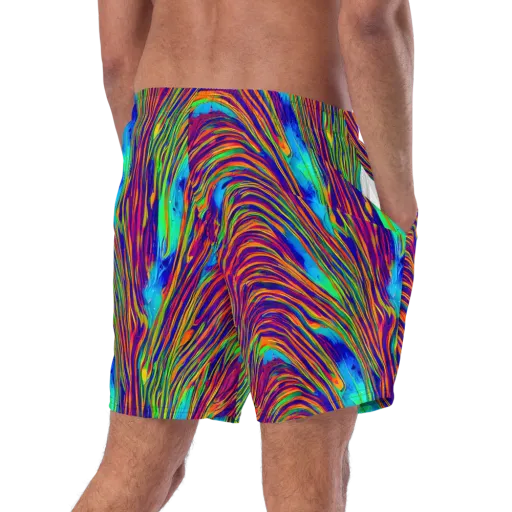 Lux Waves on a Swim Trunks