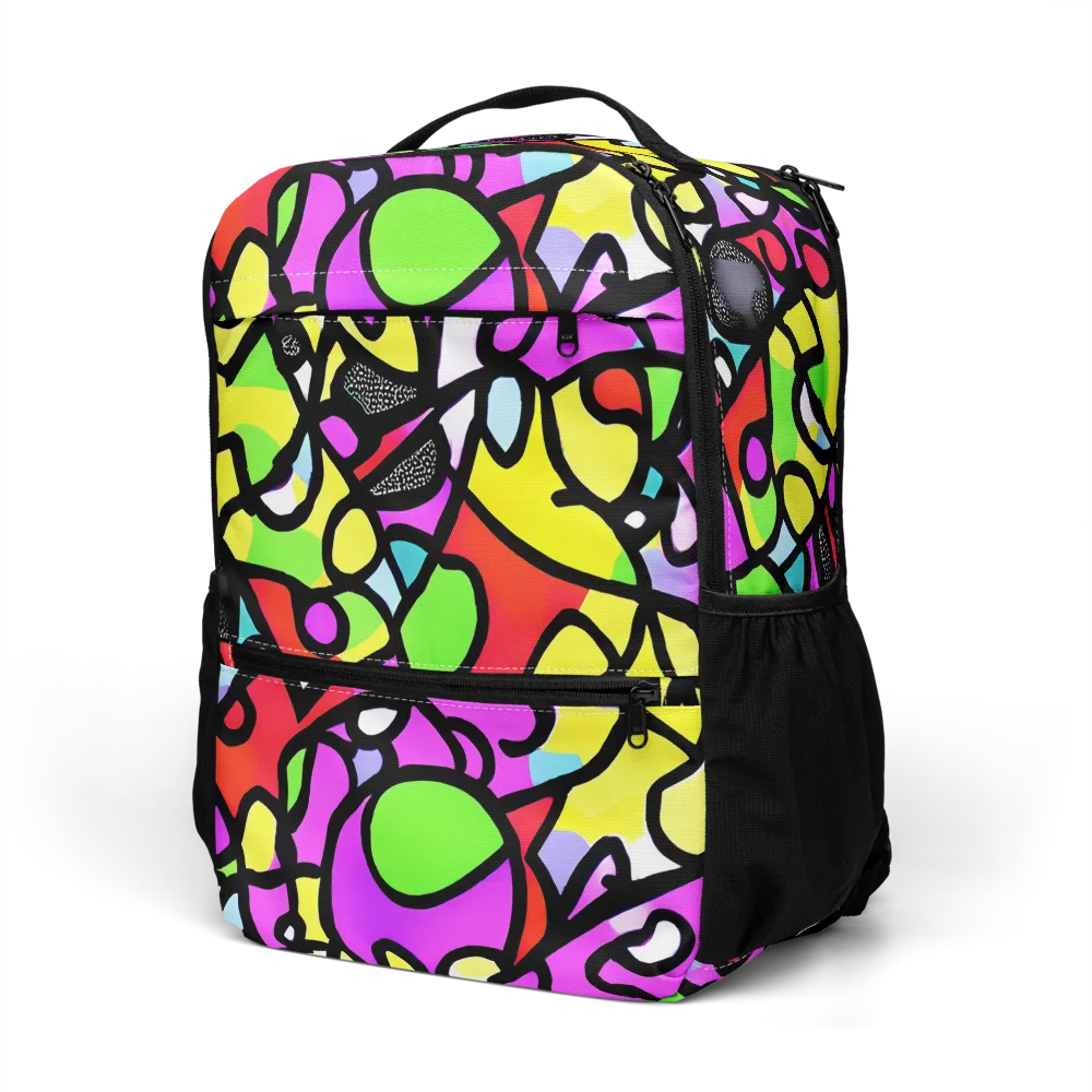Vivid Serenade on Utility Backpack — Left Front