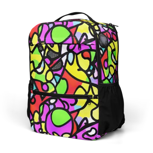 Vivid Serenade on a Utility Backpack