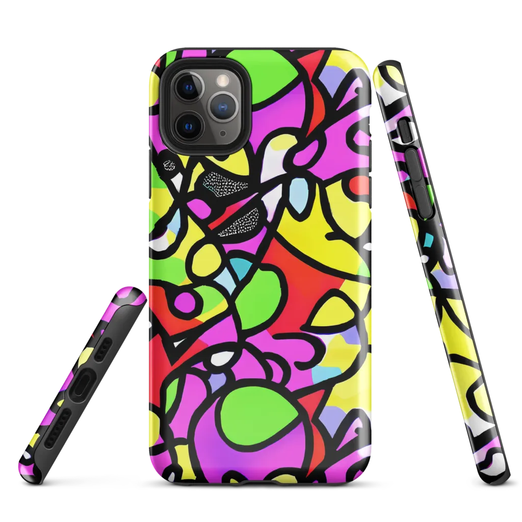 Vivid Serenade on Tough Case for iPhone® — Front