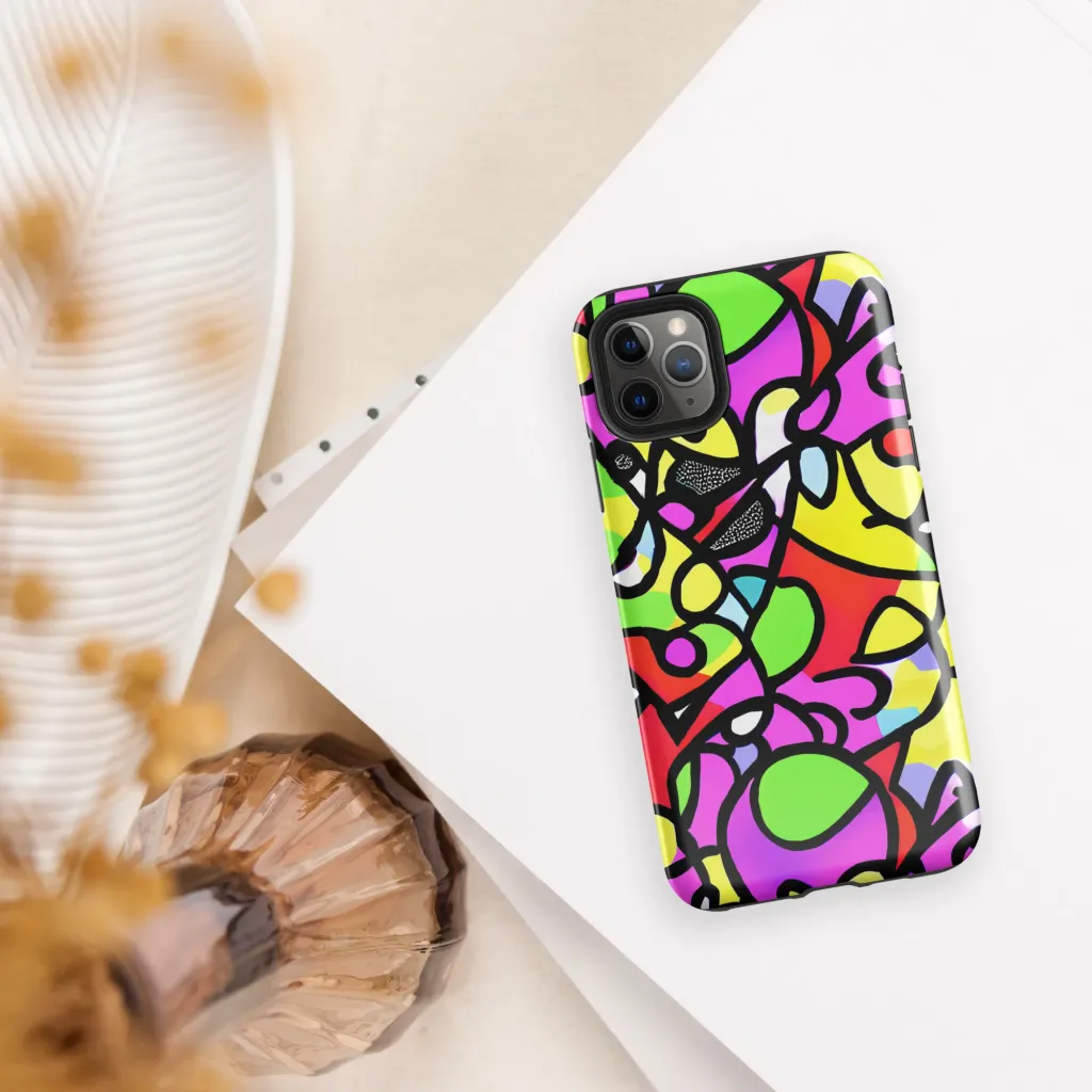 Vivid Serenade on Tough Case for iPhone® — Front