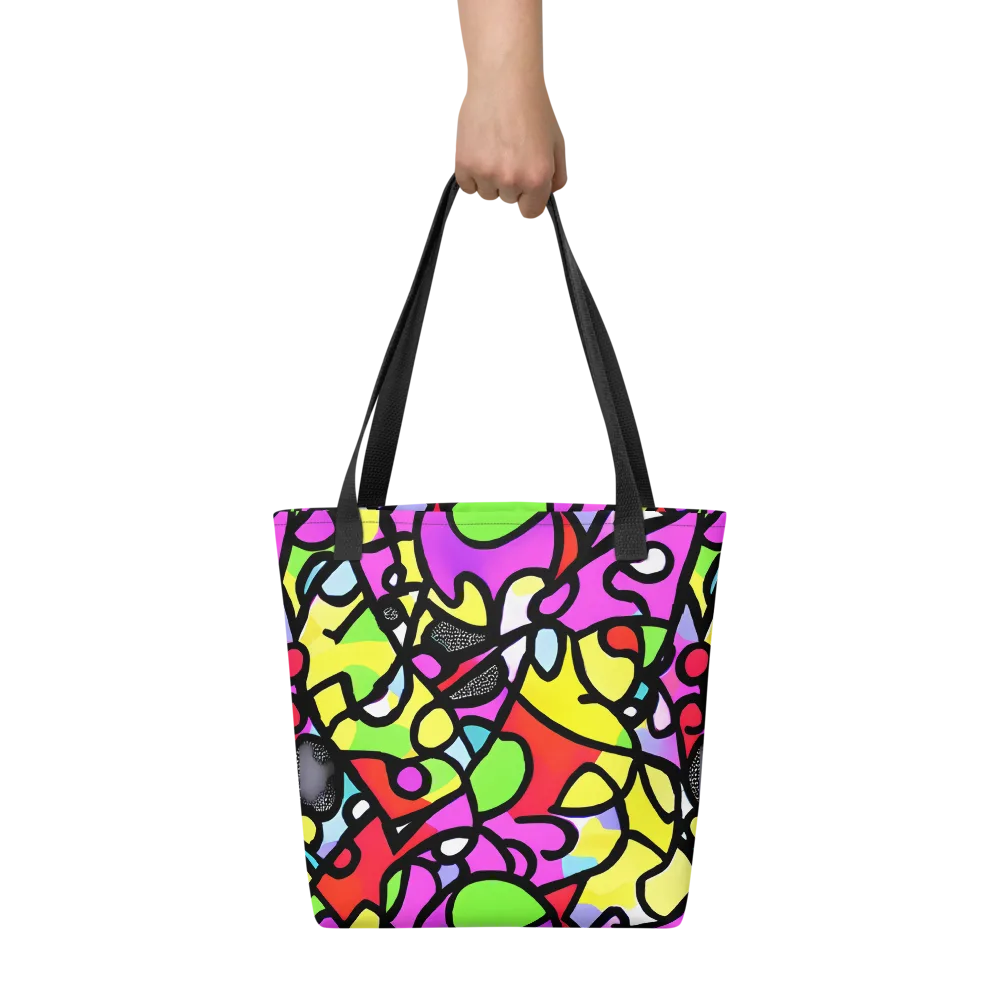 Vivid Serenade on Tote Bag — Front