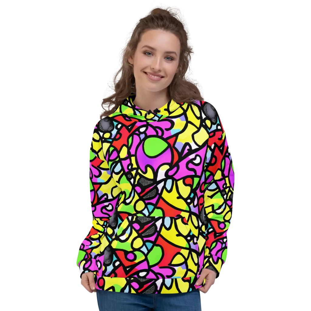 Vivid Serenade on Hoodie — Front