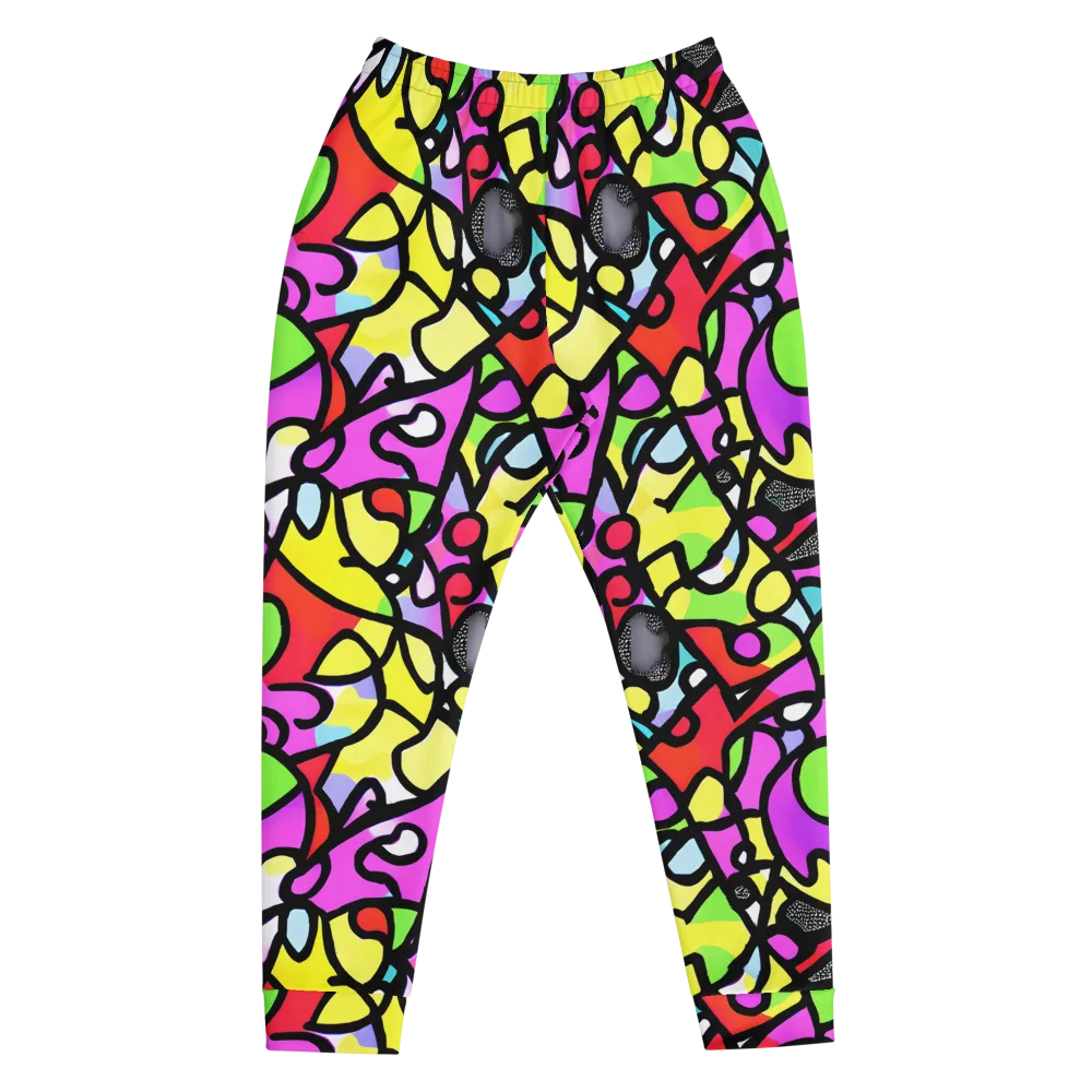 Vivid Serenade on Men's Joggers — Front