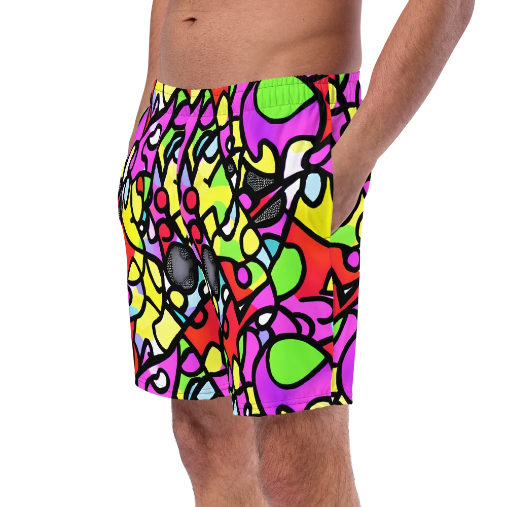 Vivid Serenade on Swim Trunks — Left Front