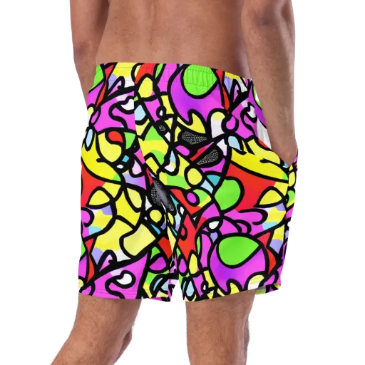 Vivid Serenade on a Swim Trunks