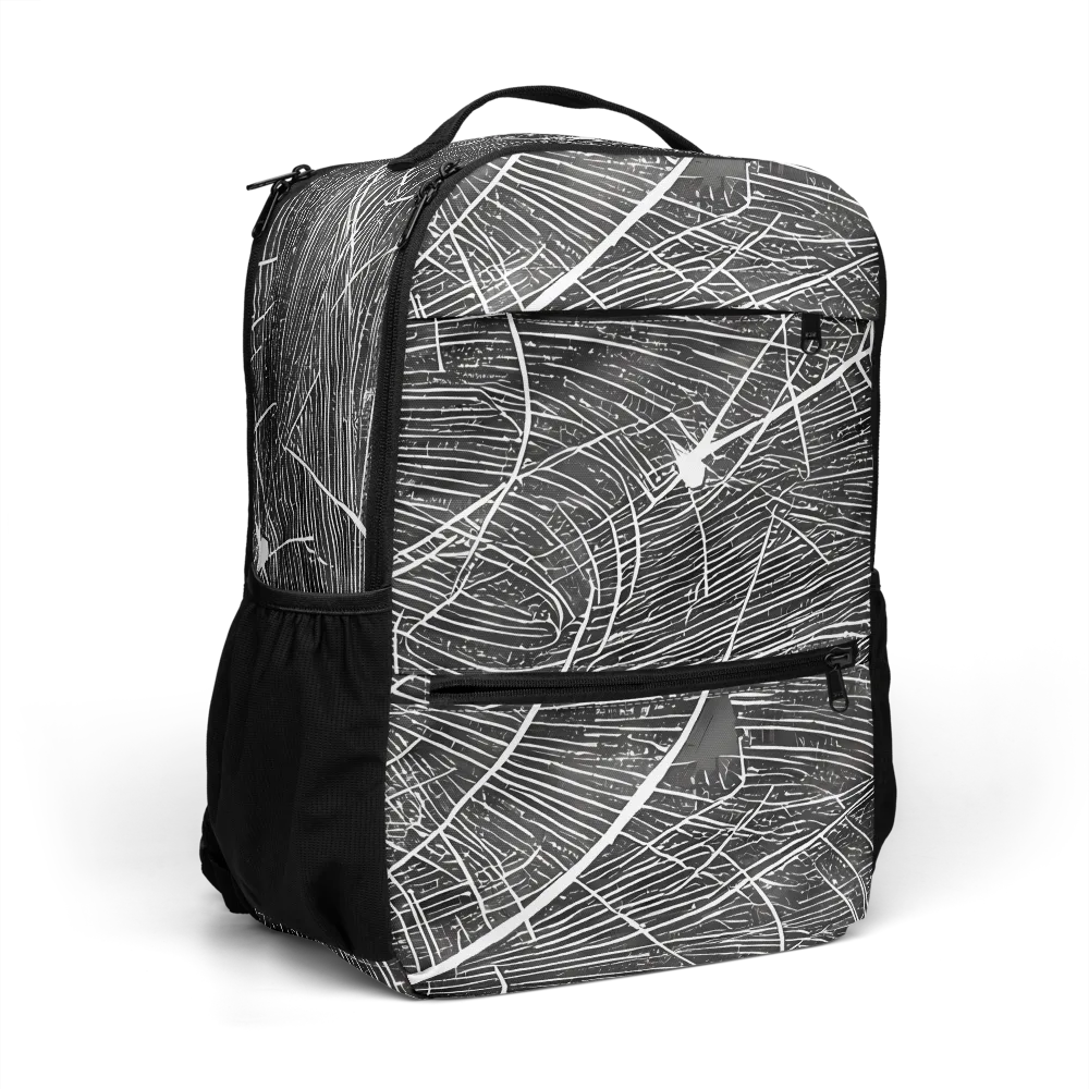 Silver Echo on Utility Backpack — Right Front