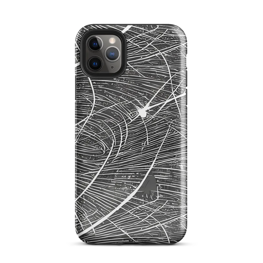 Silver Echo on Tough Case for iPhone® — Front