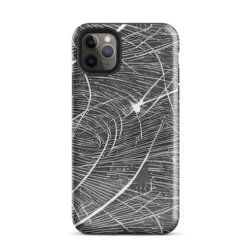 Silver Echo on a Tough Case for iPhone®