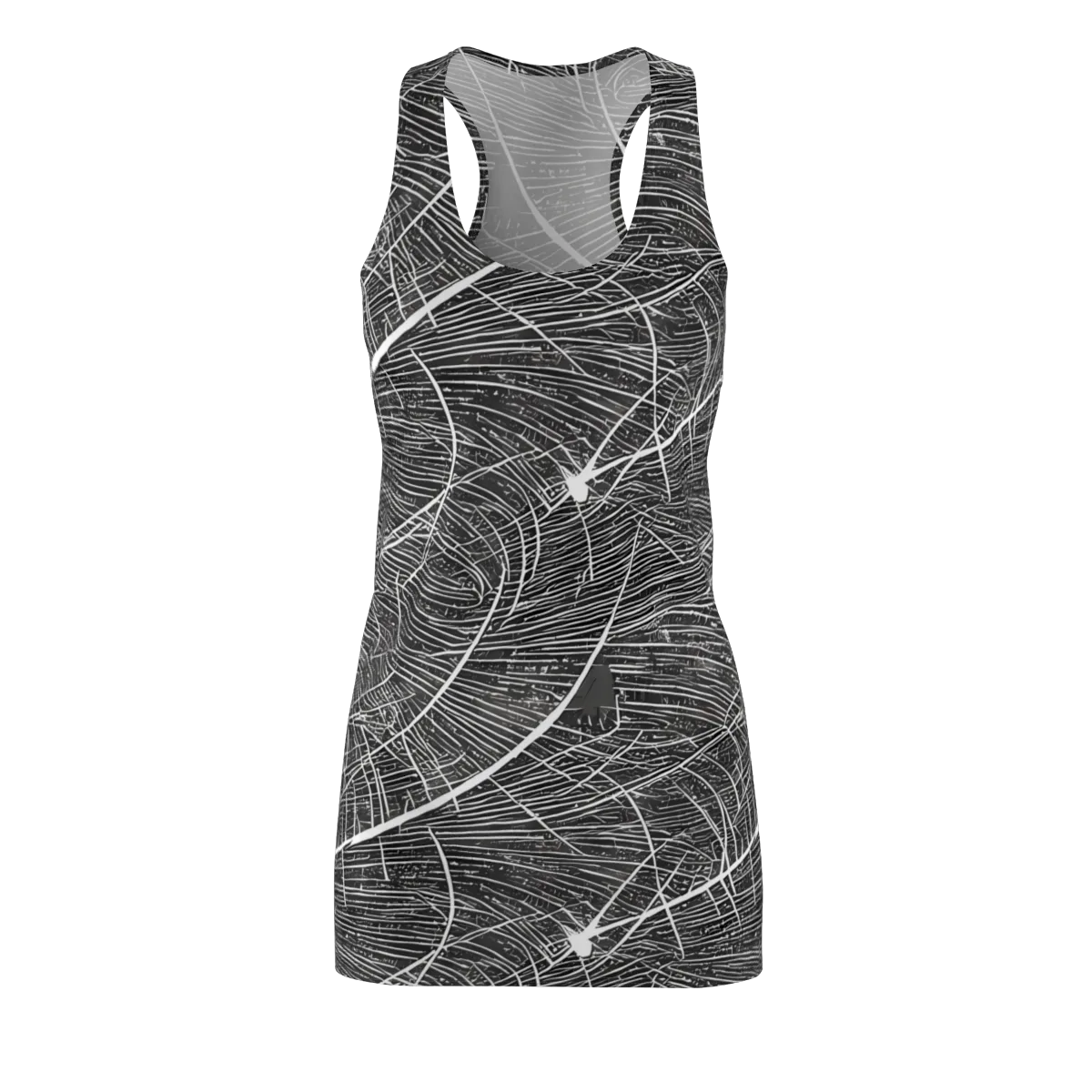 Silver Echo on Racerback Dress — Front