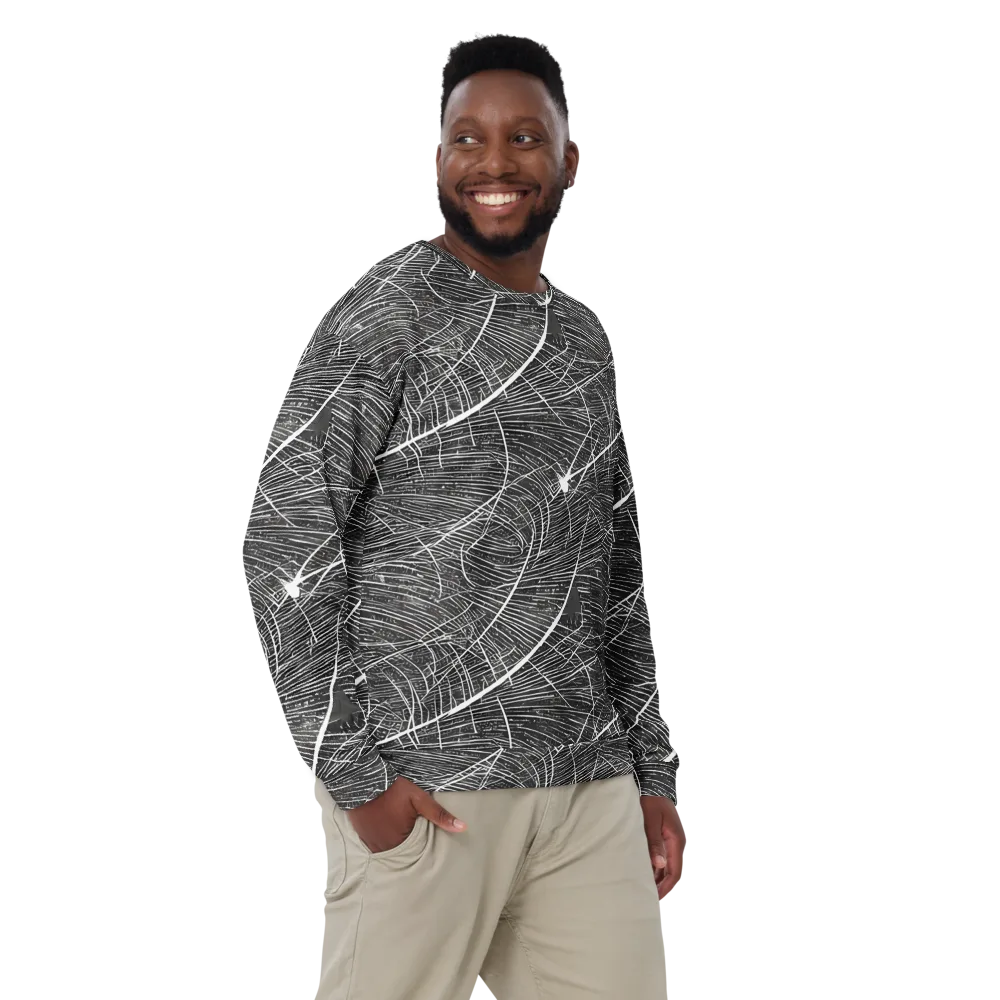 Silver Echo on Sweatshirt — Front