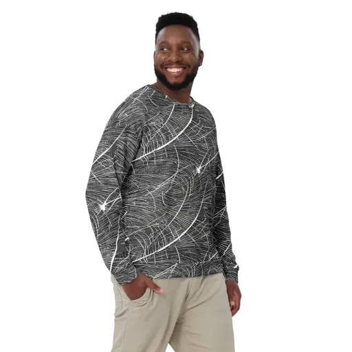 Silver Echo on a Sweatshirt