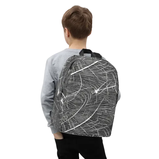 Silver Echo on a Minimalist Backpack