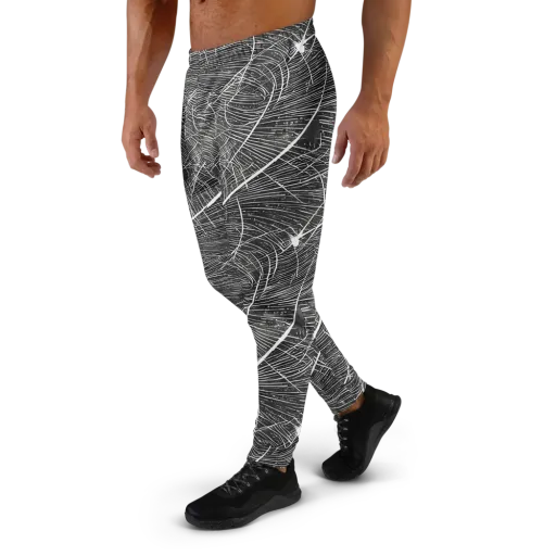 Silver Echo on a Men's Joggers