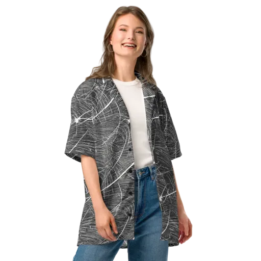 Silver Echo on a Button Shirt