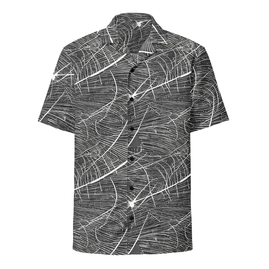 Silver Echo on Button Shirt — Front