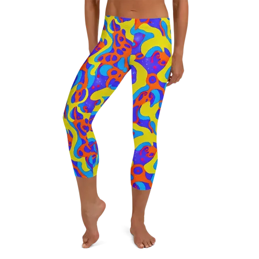 Elmyr's Enigma on a Capri Leggings