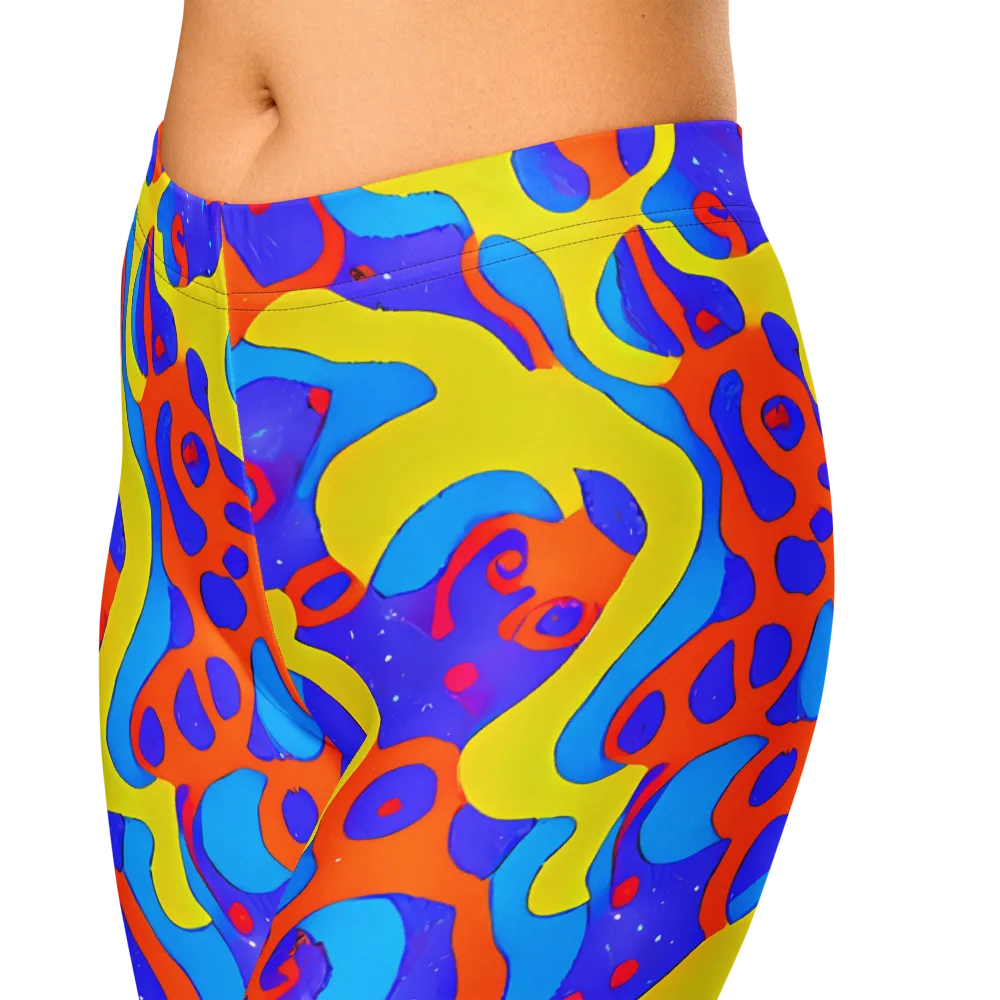 Elmyr's Enigma on Capri Leggings — Zoomed-in