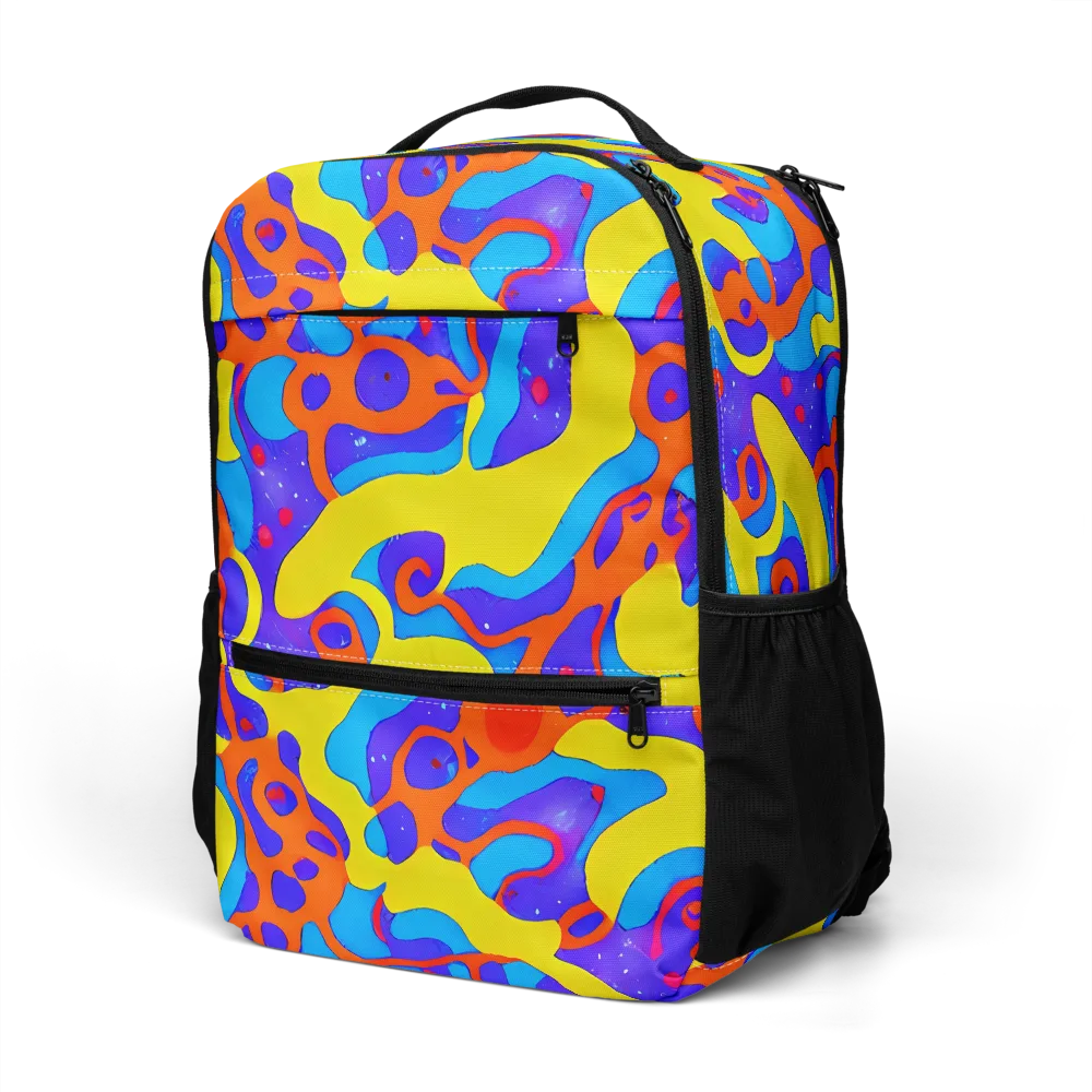 Elmyr's Enigma on Utility Backpack — Left Front