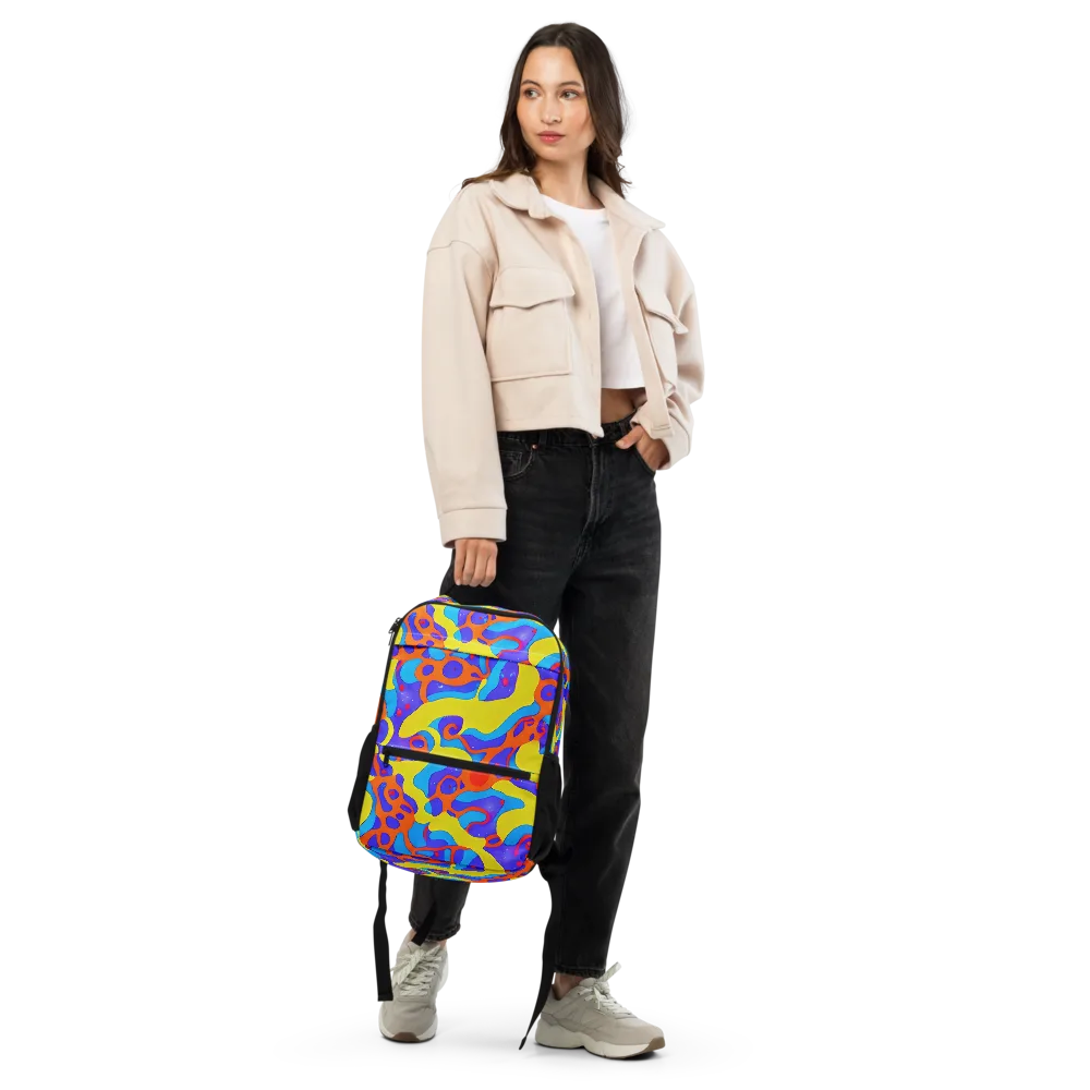 Elmyr's Enigma on Utility Backpack — Front