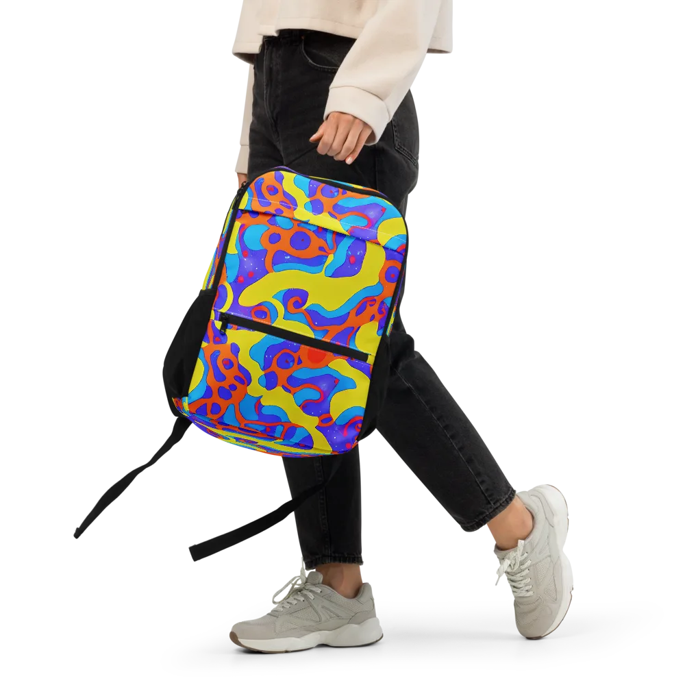 Elmyr's Enigma on Utility Backpack — Front