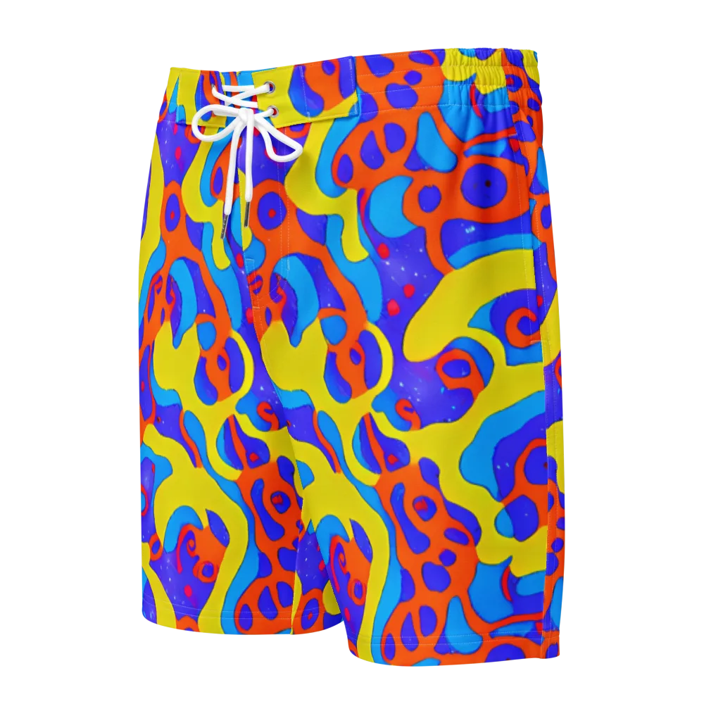 Elmyr's Enigma on Men's Board Shorts — Front