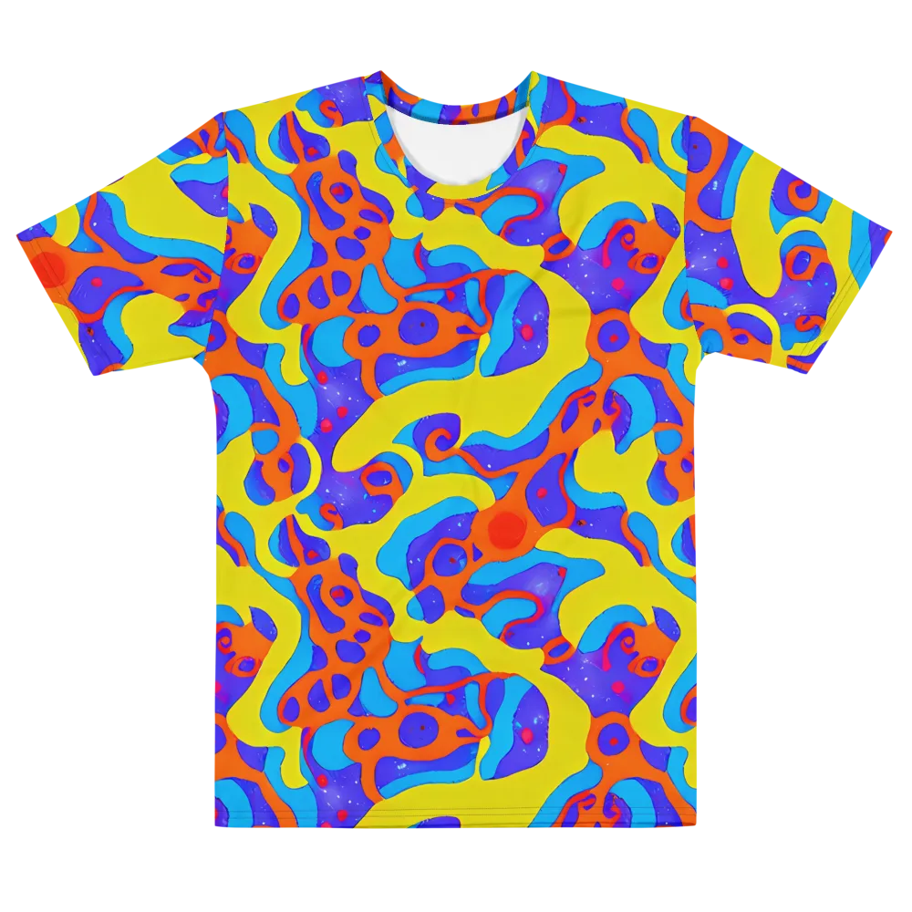 Elmyr's Enigma on Men's Cotton Crew Neck T-Shirt — Front