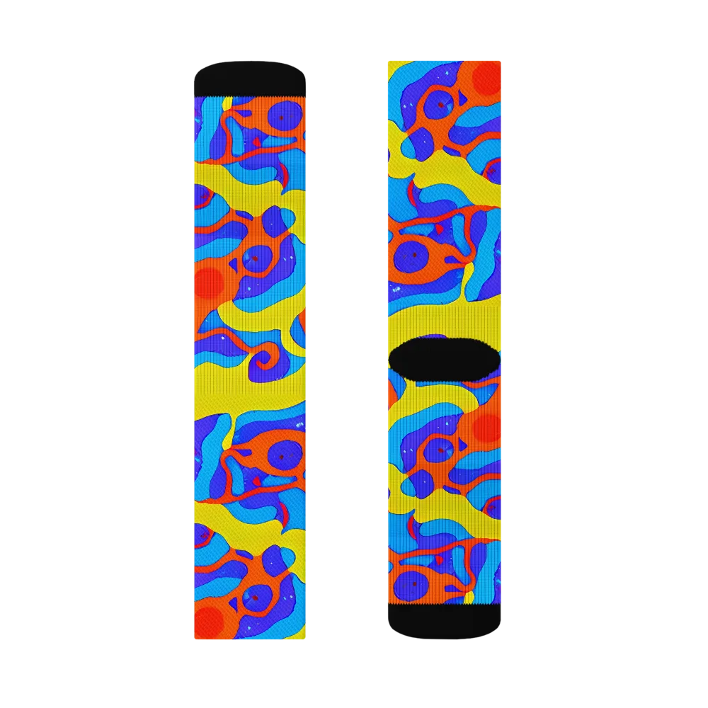 Elmyr's Enigma on Socks — Right Sock