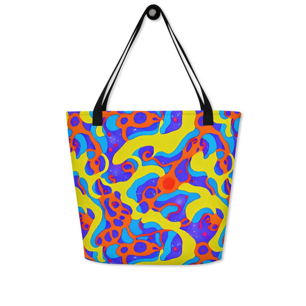 Elmyr's Enigma on Large Tote Bag W/ Pocket — Front