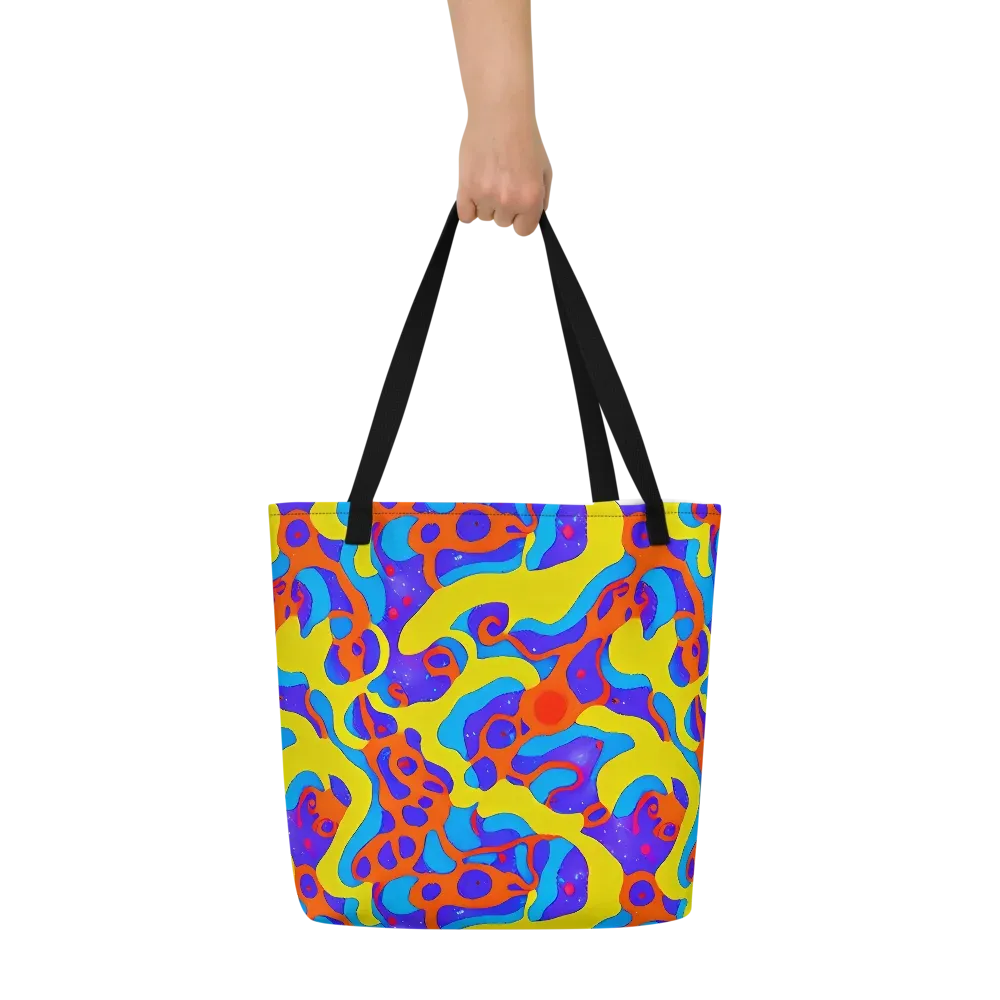 Elmyr's Enigma on Large Tote Bag W/ Pocket — Front