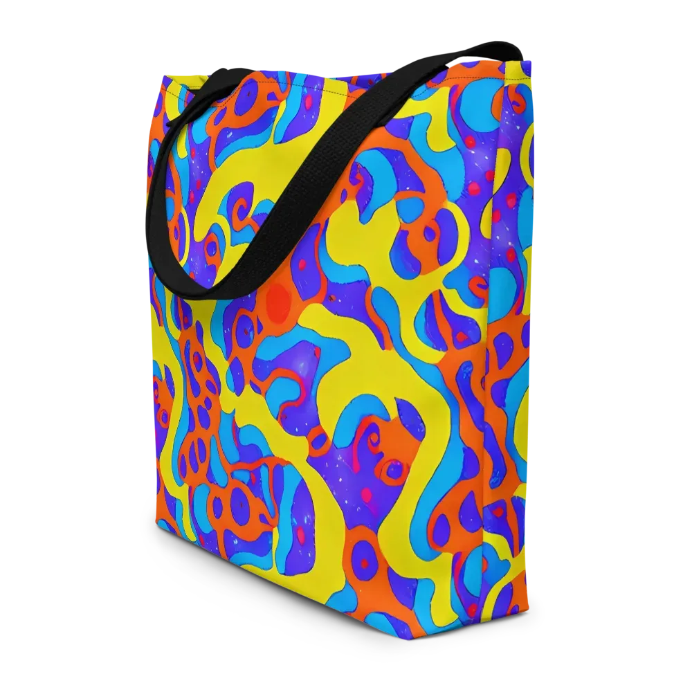 Elmyr's Enigma on Large Tote Bag W/ Pocket — Front
