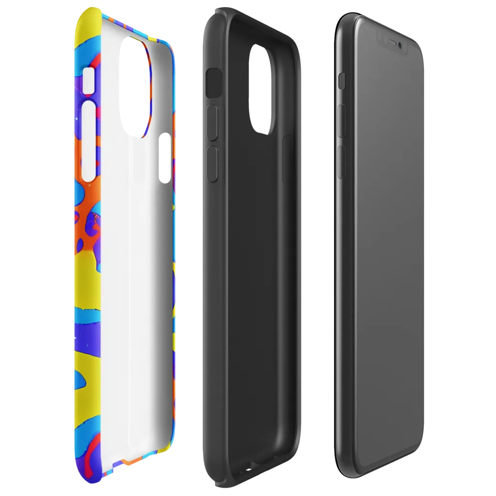 Elmyr's Enigma on Tough Case for iPhone® — Right