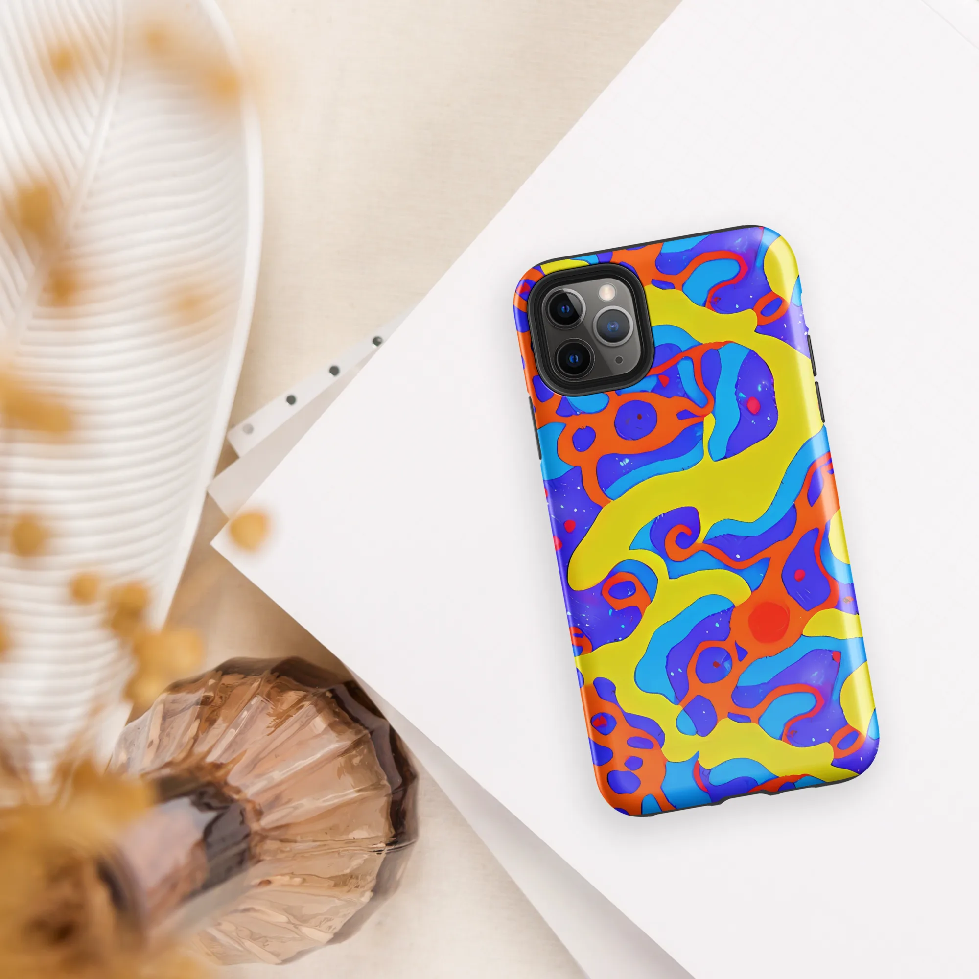 Elmyr's Enigma on Tough Case for iPhone® — Front