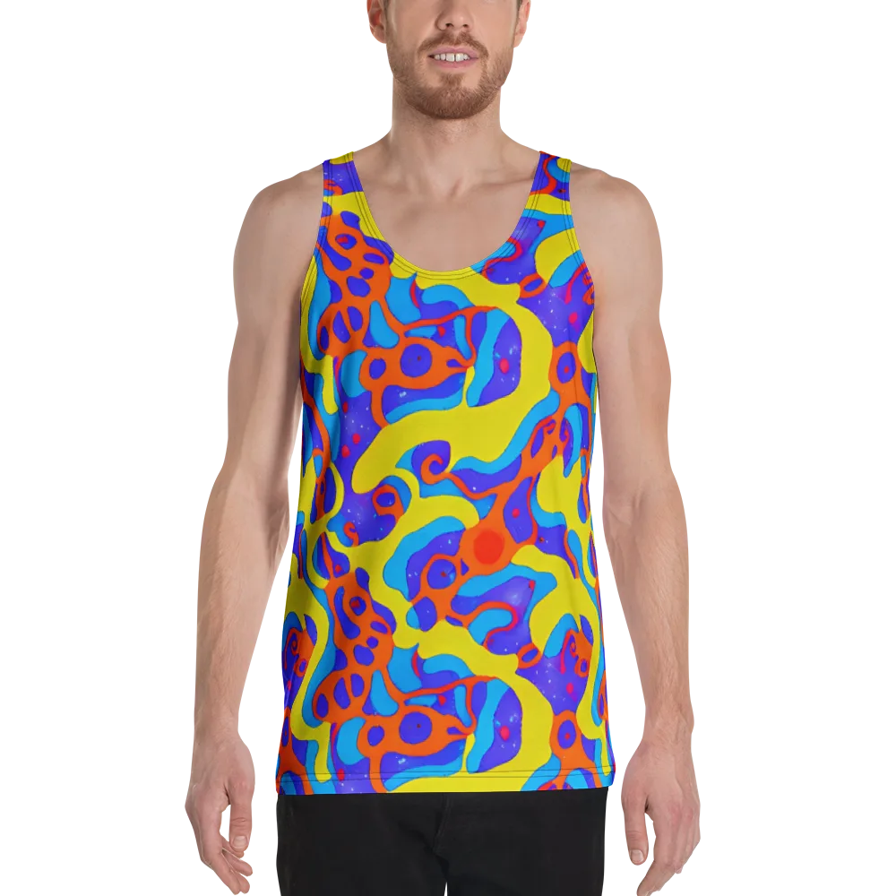 Elmyr's Enigma on Men's Tank Top — Front