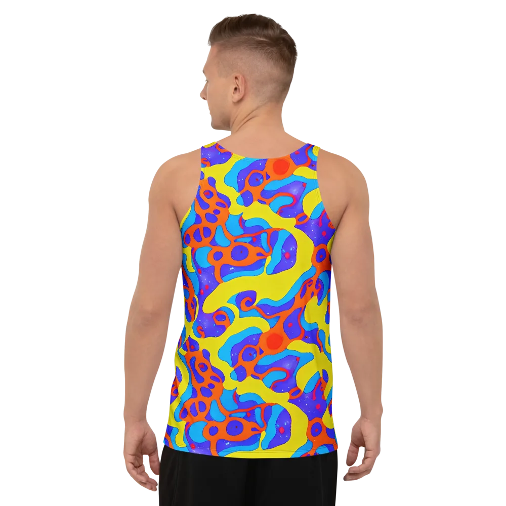 Elmyr's Enigma on Men's Tank Top — Back