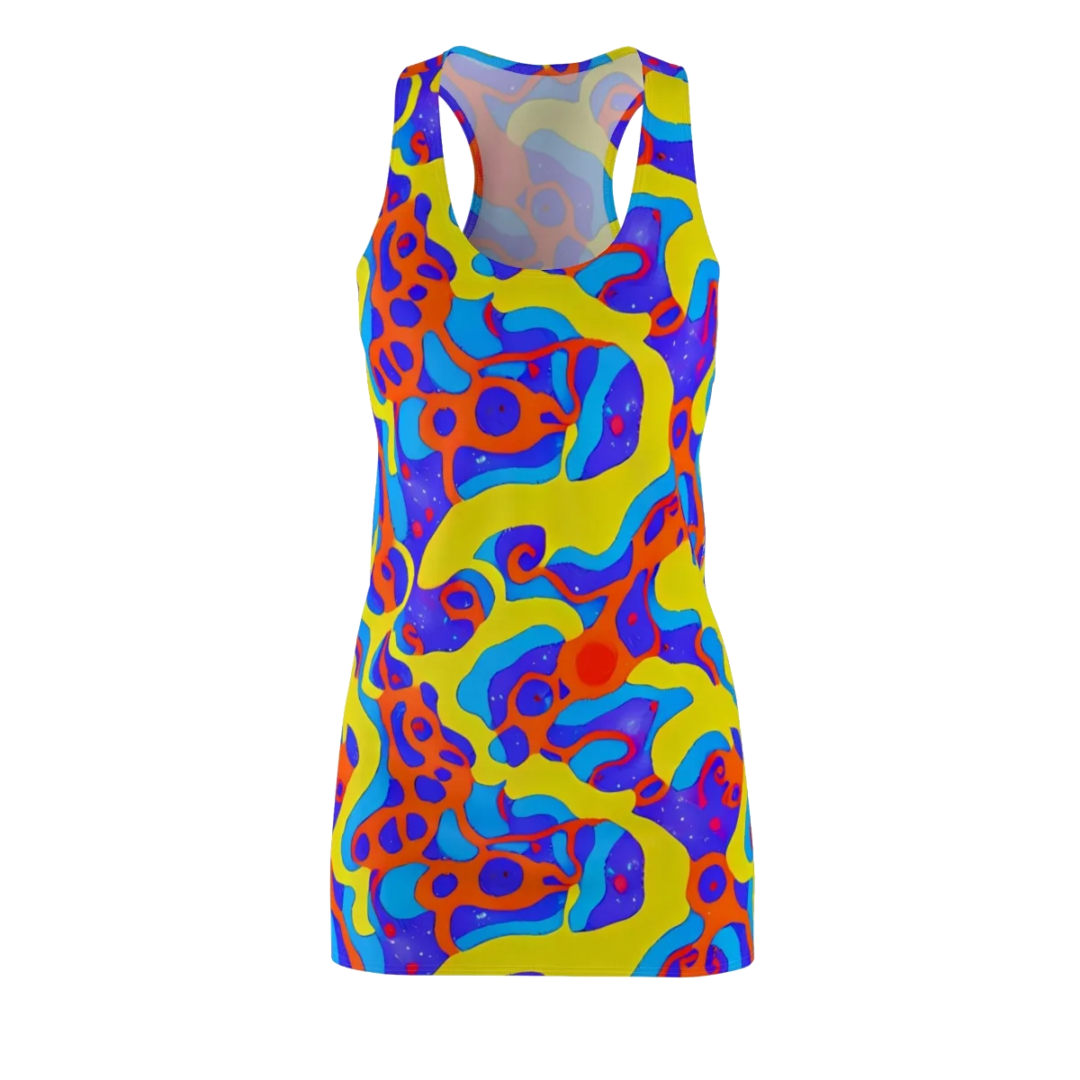 Elmyr's Enigma on Racerback Dress — Front