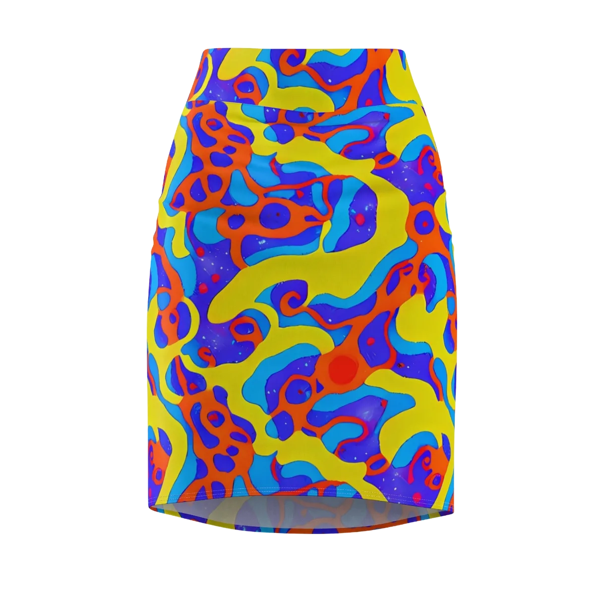 Elmyr's Enigma on Pencil Skirt — Front