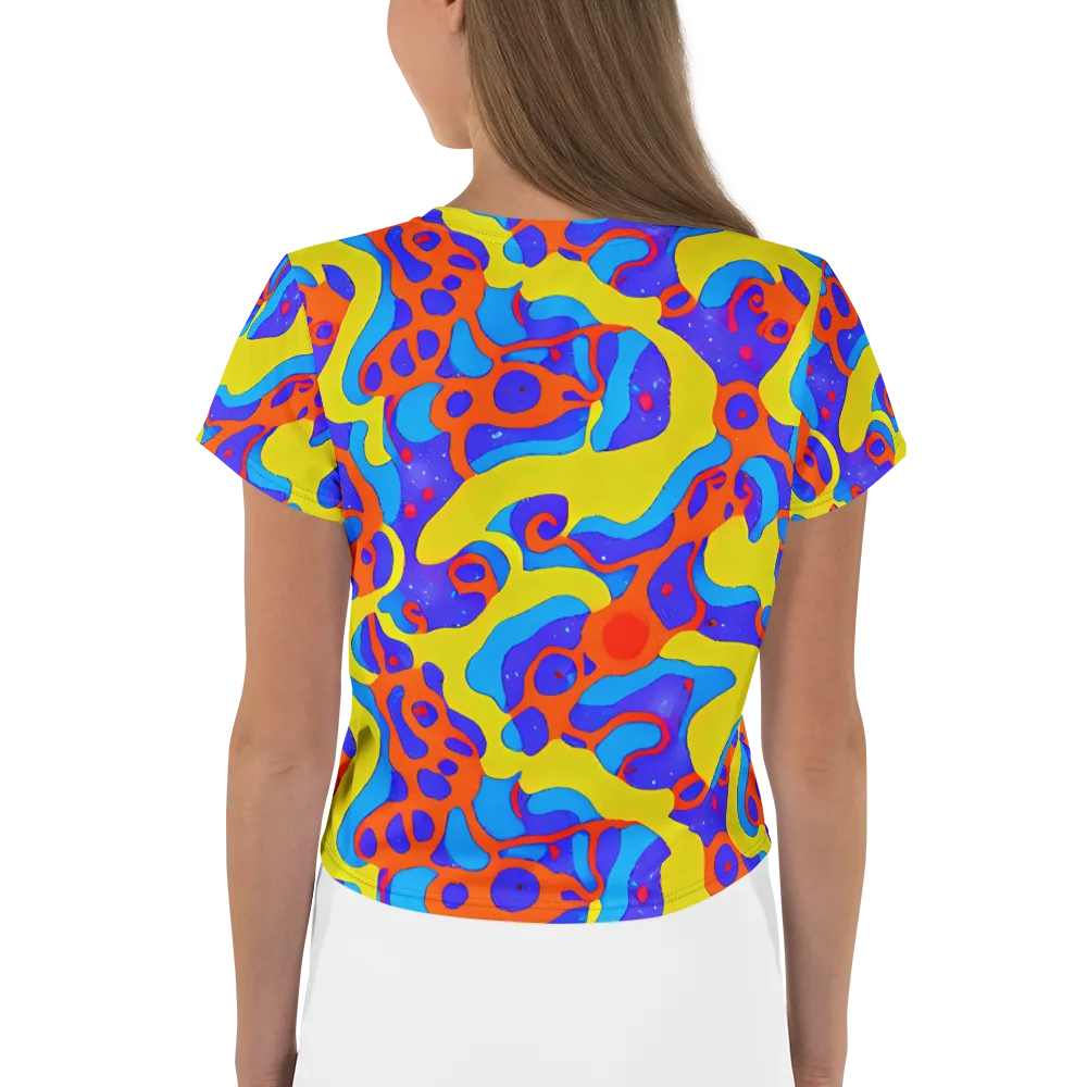 Elmyr's Enigma on Crop Tee — Back