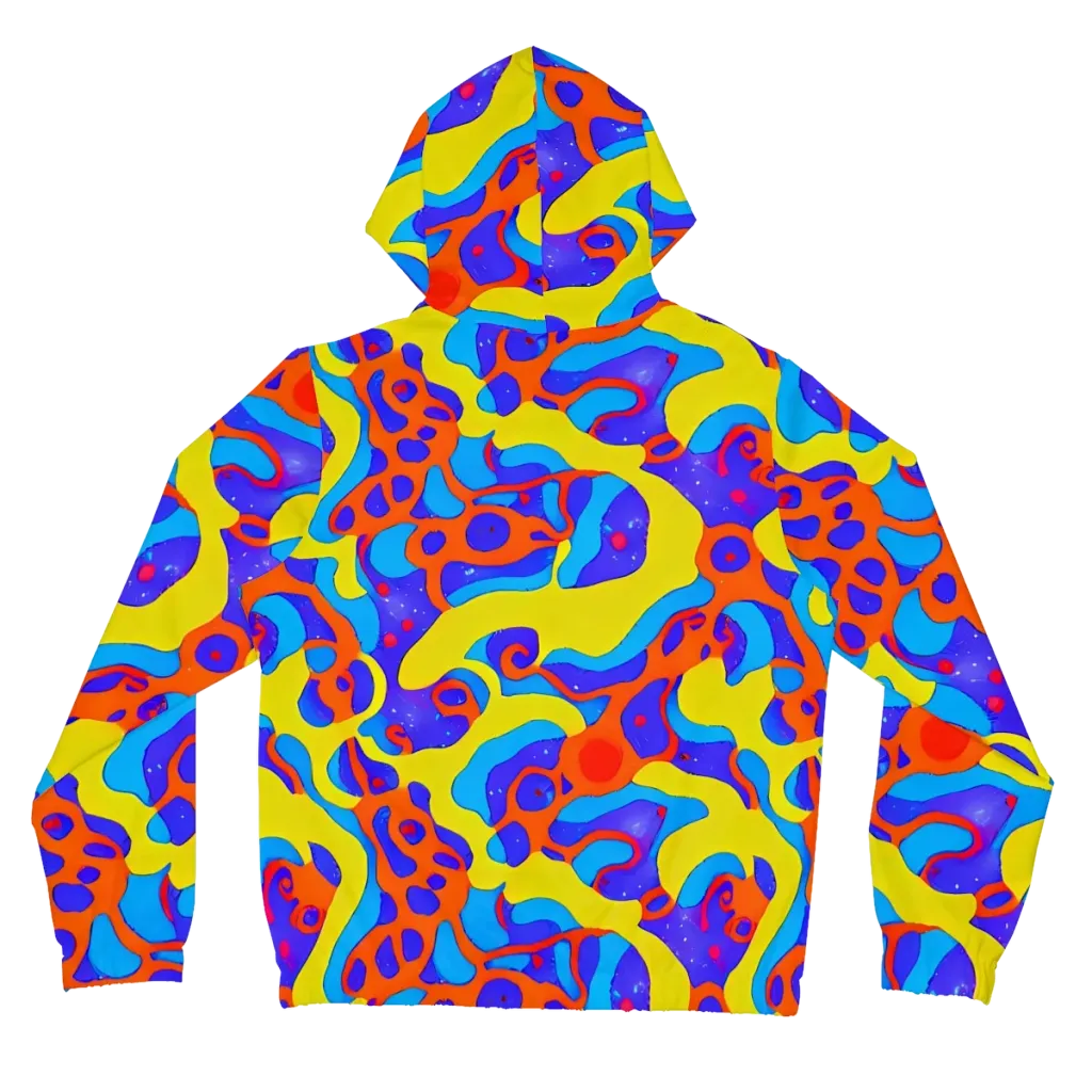 Elmyr's Enigma on Women's Full-Zip Hoodie — Back