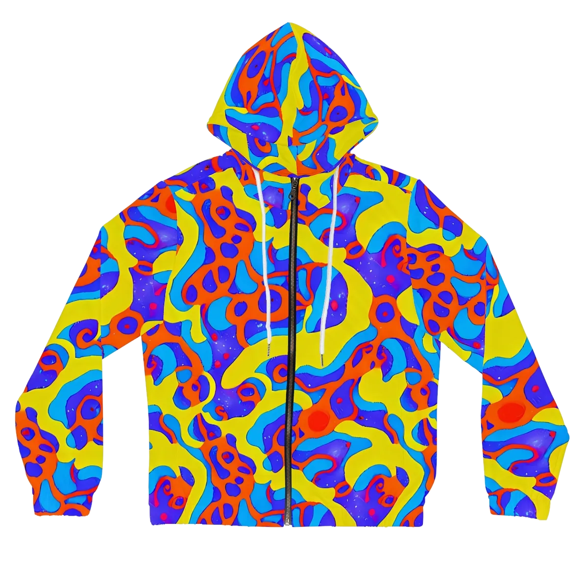 Elmyr's Enigma on Women's Full-Zip Hoodie — Front