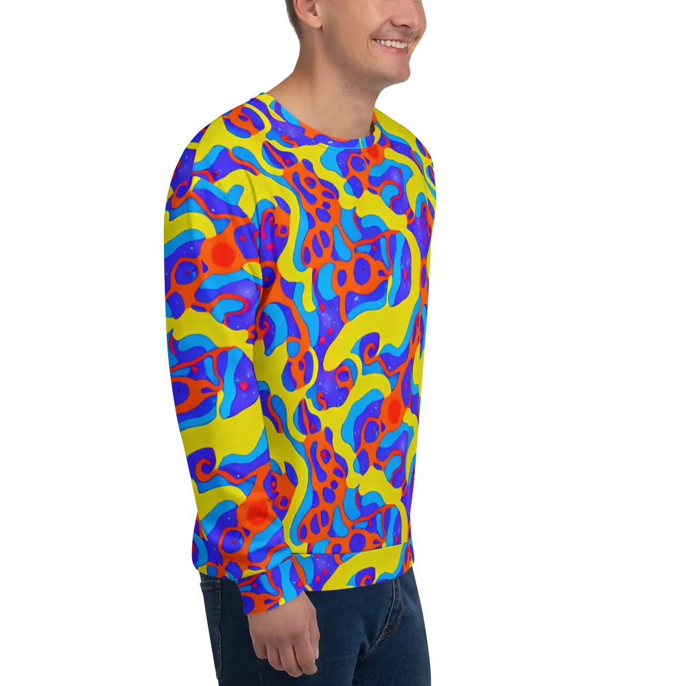 Elmyr's Enigma on Sweatshirt — Right Front