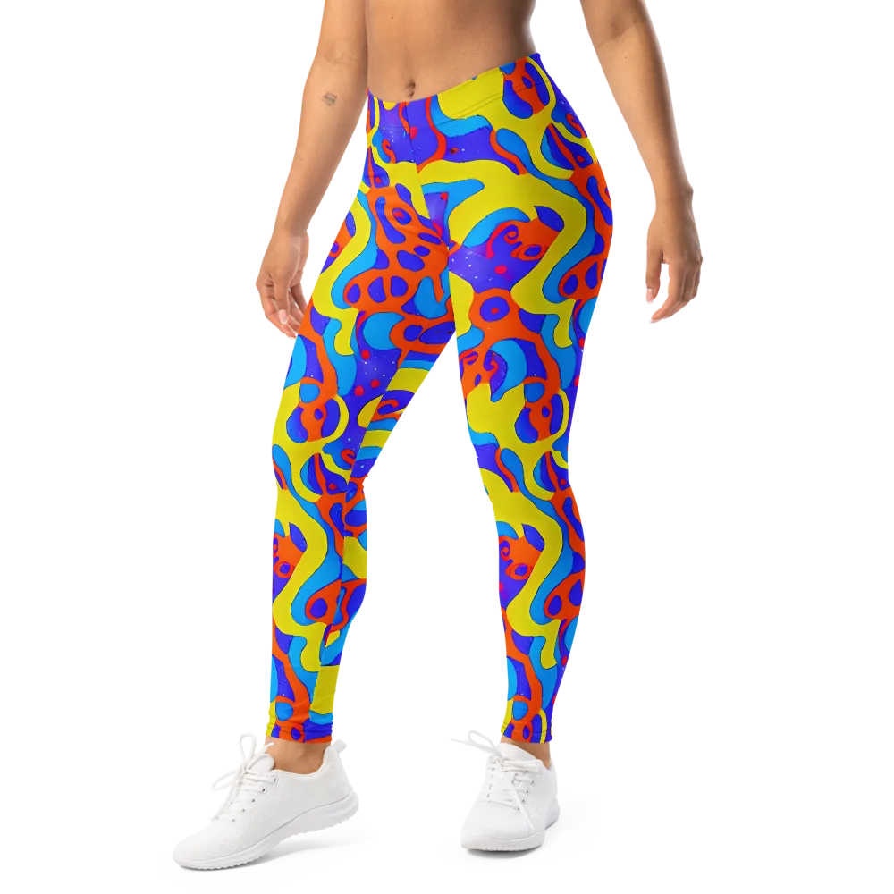 Elmyr's Enigma on Leggings — Left Front