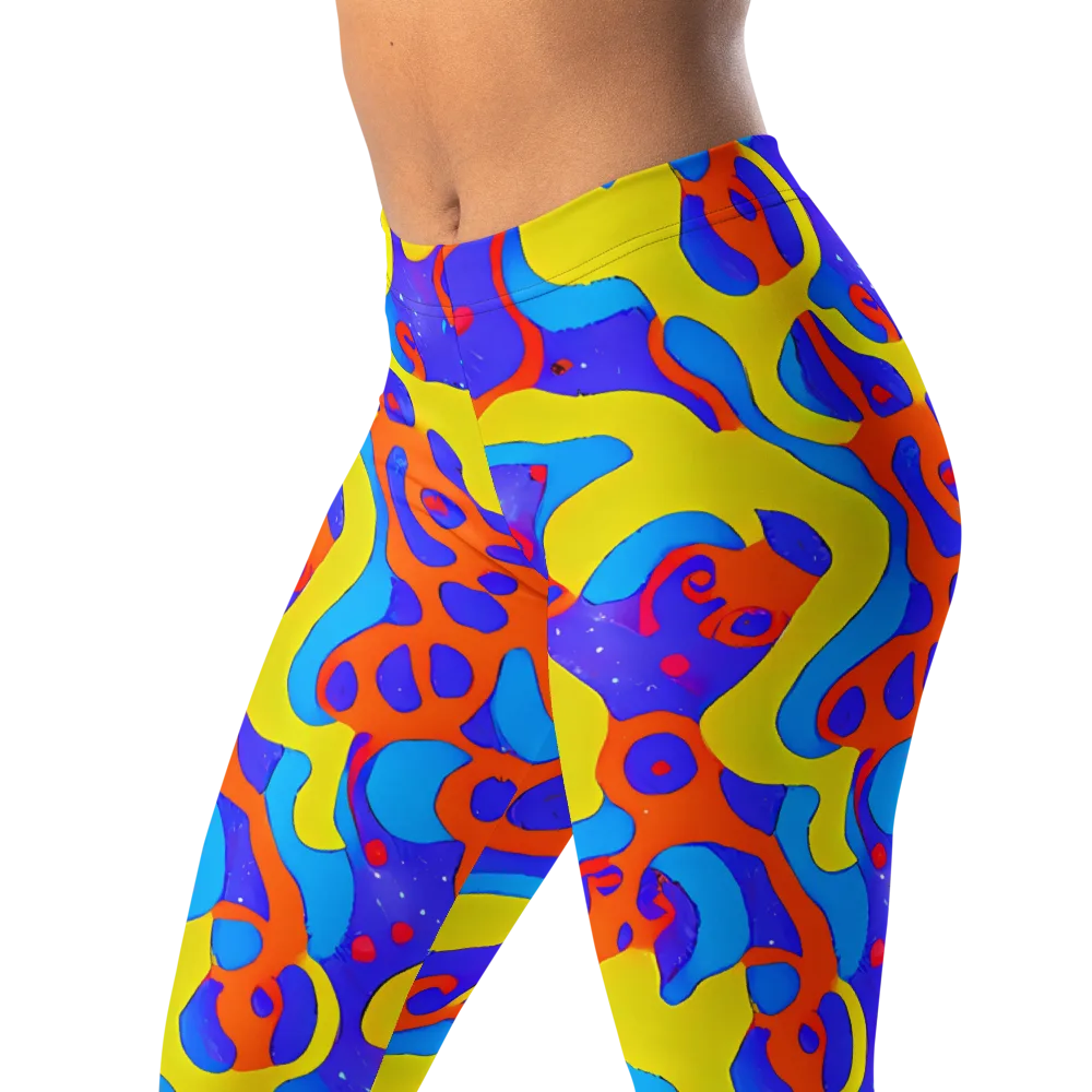 Elmyr's Enigma on Leggings — Left Front