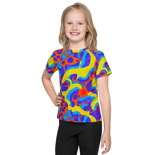 Elmyr's Enigma on a Kids Crew Neck T-Shirt