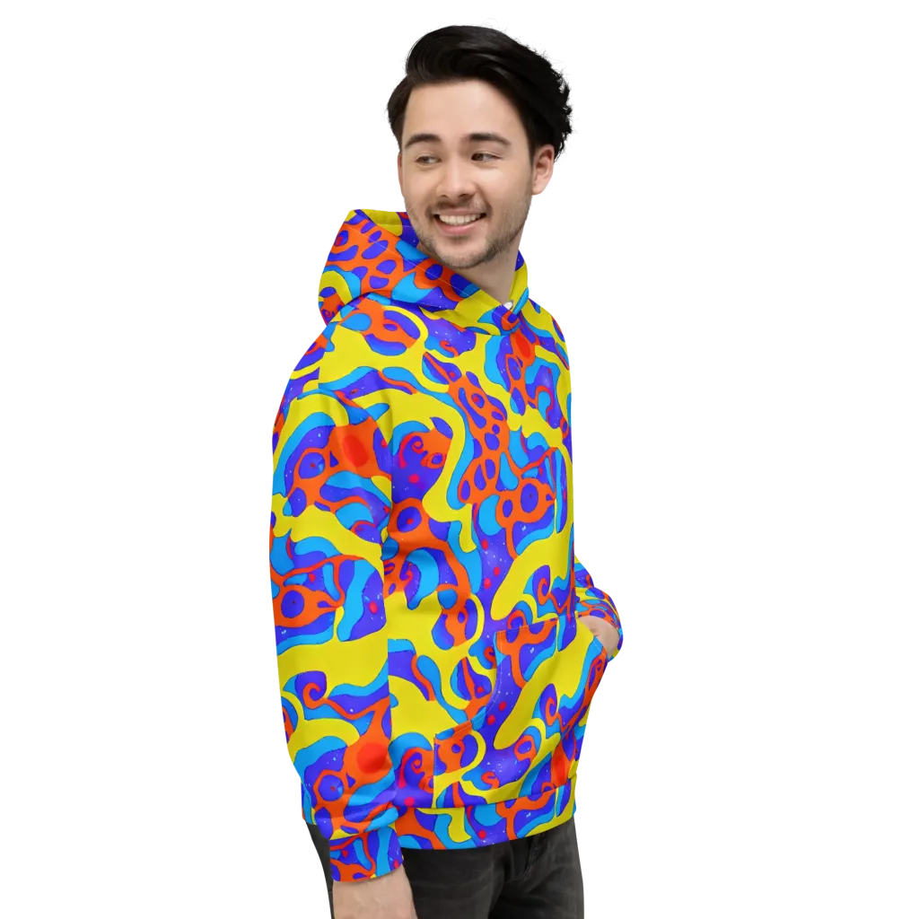 Elmyr's Enigma on Hoodie — Right